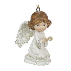 Іграшка на ялинку Янгол BonaDi 707-982 6,5 см - фото