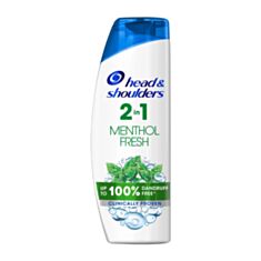 Шампунь-бальзам Head & Shoulders проти лупи Свіжість ментолу 400 мл - фото