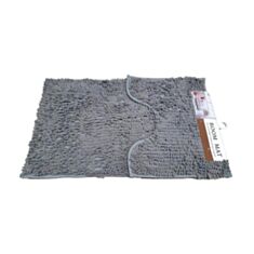 Набір килимків для ванної та туалету Makaron MAXPAMAT світло-сірий - фото