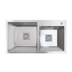 Кухонная мойка Platinum Handmade 78*43 см - фото