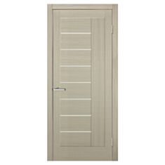 Межкомнатная дверь ПВХ Омис Фелиция ПГО 700 мм дуб беленый - фото