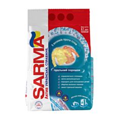 Пральний порошок Sarma Актив Гірська свіжість 2,1 кг - фото