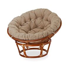 Кресло Папасан 2301 Calamus Rotan коньяк - фото