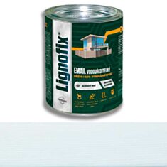 Емаль водорозчинна Lignofix Email біла 2,5 л - фото