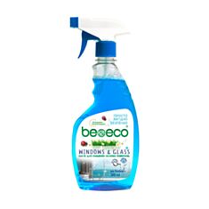 Засіб для очищення скляних поверхонь Be&Eco 0,5 л морська свіжість - фото