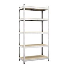 Стеллаж Меткас Бюджет 5 полок 1800*900*450 мм цинк - фото