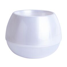 Горшок Алеана Сфера 116009 14 см белая жемчужина - фото