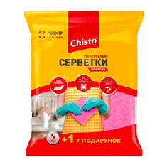 Серветка універсальна Chisto практик 5+1 шт - фото
