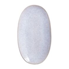 Тарілка овальна Olens Уайт стоун JM1977W 29*16,5 см - фото