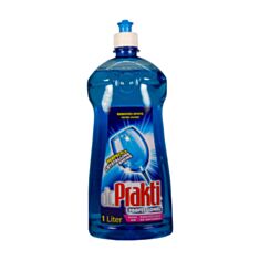 Рідина для посудомийної машини Dr.Prakti для надання блиску посуду 1000 мл - фото