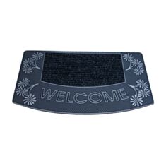 Килимок під двері B'Home Aloha 225W 45*70 см сірий - фото