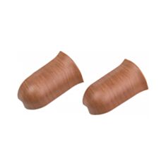 Кут зовнішній для плінтуса ТІС ПЛГНК-0010 з коекструзією чері - фото