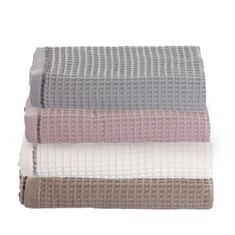 Рушник вафельний Saheser Manhattan 744-016 50*90 см 400 г/м в асортименті - фото