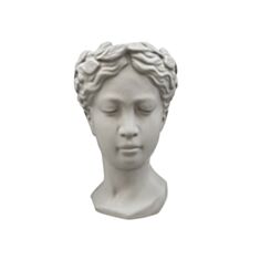 Ваза Olens Сіра Греція DL21012702 20*15 см - фото