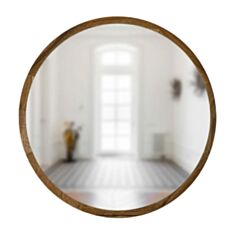 Дзеркало Luxury Wood Perfection Slim горіх натуральний 60 см - фото