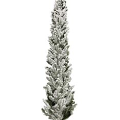 Новорічна гірлянда хвойна Ковалівська засніжена 2,50 м - фото