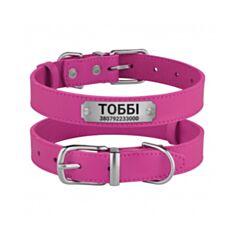 Нашийник для собак Barksi Classic54047/Т М рожевий - фото