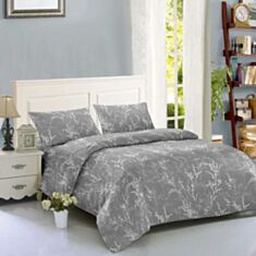 Комплект постільної білизни Soho Branch Grey WY23-675-2-1 200*220 см - фото