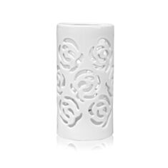 Підсвічник Eterna 2202 10,5*10,5*21 см білий - фото