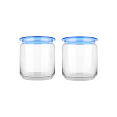 Набор банок Luminarc Plano Blue Q8237 0,75 л 2 шт - фото