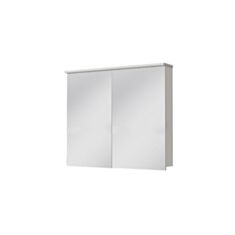 Дзеркальна шафа Ювента Monza MnMC-100 біла - фото