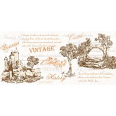 Декор Іntercerama Continental Д157021 23*50 бежевий - фото