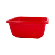 Таз Алеана квадратный 14 л красный - фото