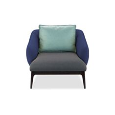 Крісло DLS Роланд синє - фото