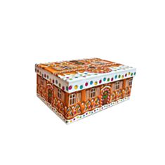 Коробка подарункова Дім Упаковки Пряничний будинок 1110102701 19*13*7,5 см - фото