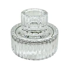 Підсвічник скляний Olens 8030-377 Міллі-2 6,5*5,5 см - фото