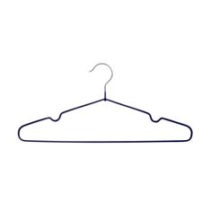 Набор вешалок для одежды Idea Home Dark Blue 40,5*21 см 8 шт - фото