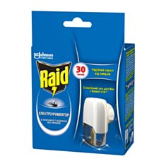 Електрофумігатор з рідиною Raid 30 ночей - фото