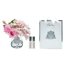 Парфумований букет Cote Noire Tea Rose & Hydrangea TRH03 - фото