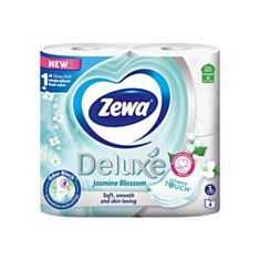 Папір туалетний Zewa Deluxe Жасмін 4 шт - фото
