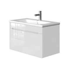 Тумба Ювента Tivoli Tv-80 белая - фото