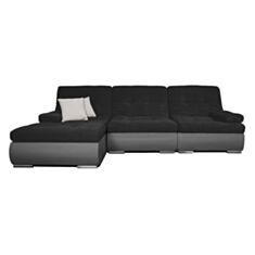 Диван угловой Бозен 3 черный - фото