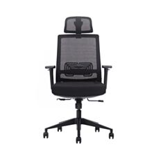 Крісло офісне Kresla Lux D-S1-BH1-03 чорне - фото