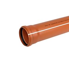 Труба каналізаційна СВК-Альянс Standart зовнішня 110 мм 2 м - фото