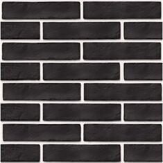 Клінкерна плитка Golden Tile Brickstyle The Strand 080010 6*25 см чорна - фото