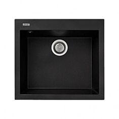 Кухонная мойка Adamant Univer 56*50*20 см черный-03 - фото