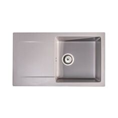 Кухонная мойка Sink Quality Ferrum FER.D.1KDO.X 77*45 см серая - фото