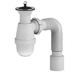 Сифон пасмасовий SoloPlast Універсал-Моно У1111 40мм - фото