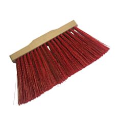 Метла деревянная основа с резьбой 240*40 мм - фото