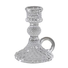 Подсвечник Elisey Хрустальная классика 2020-003 10 см прозрачный - фото