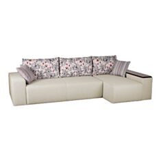 Диван кутовий Елен молочний - фото