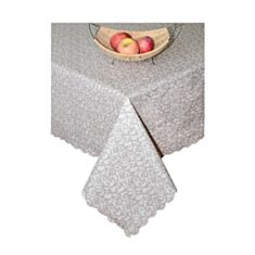 Скатертина Прованс Simfoni капучіно вензель 140*140 см - фото