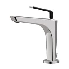 Змішувач для умивальника Newform O'Rama 68410.05.093 хром/чорний матовий - фото