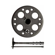 Дюбель для термоізоляції Теплома Стандарт 10*160 мм 100 шт - фото