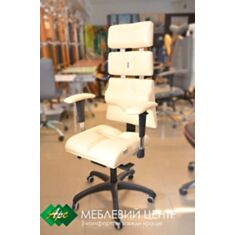 Крісло Pyramid Екошкіра бежева - фото