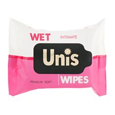 Вологі серветки Unis 1888 для інтимної гігієни 25 шт - фото